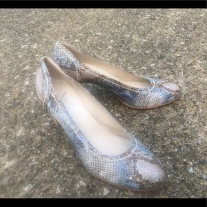 AGL Snakeskin Heels Size 40.5/10.5us worn 1X